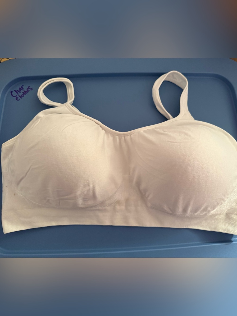 Seamless Light Cream Wireless Comfort Bra